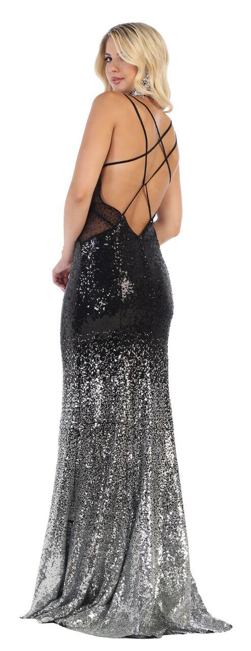 Prom Long Dress Formal Evening Open Back