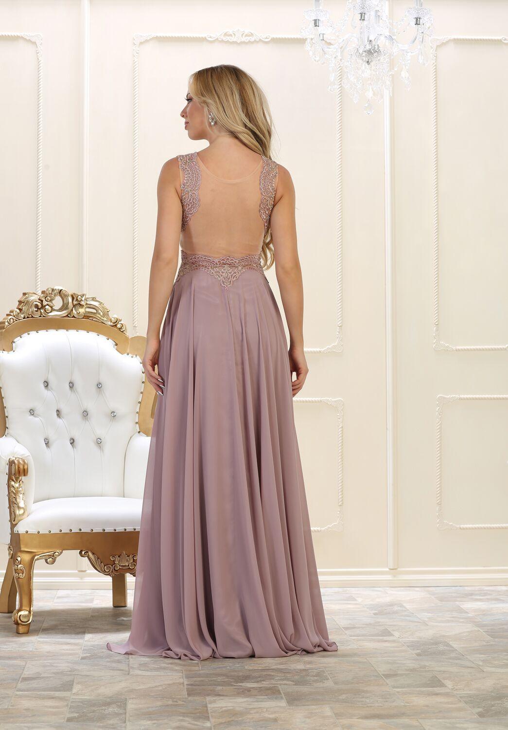 Prom Long Dress Formal Evening Party Gown - The Dress Outlet May Queen