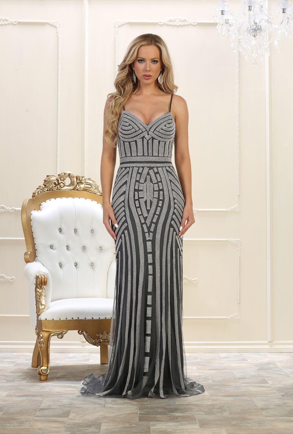 Prom Long Dress Formal Gown - The Dress Outlet May Queen