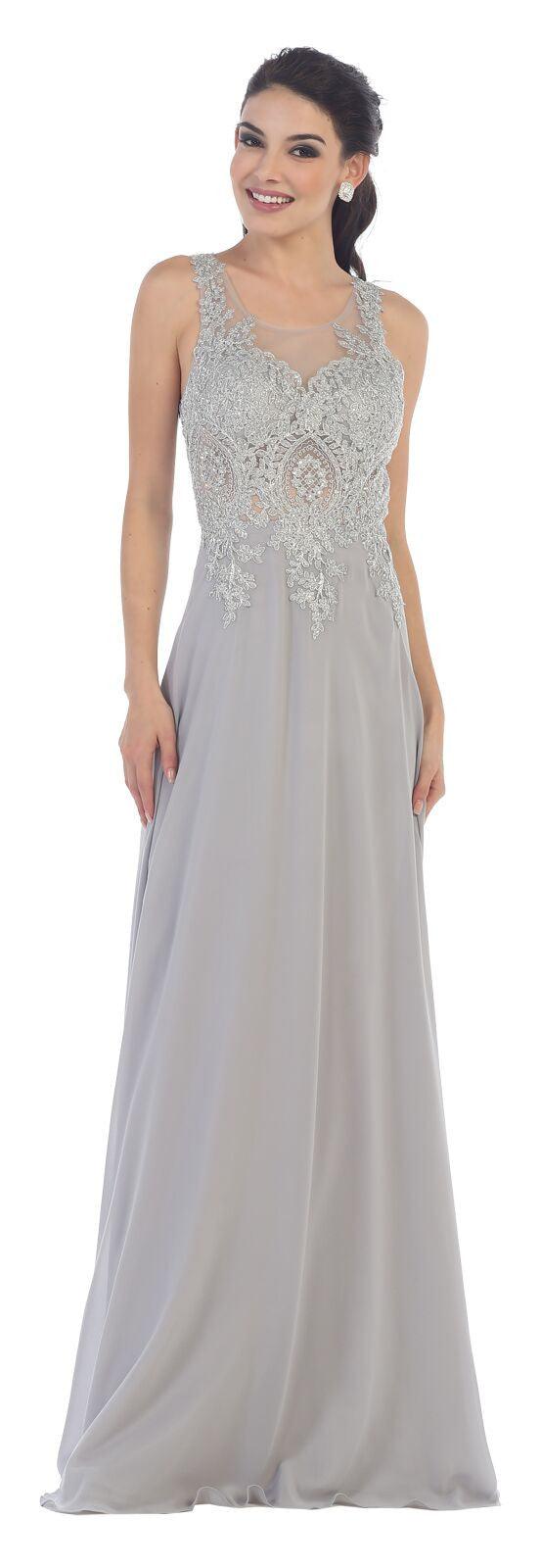 Prom Long Dress Formal Plus Size Evening Gown - The Dress Outlet May Queen