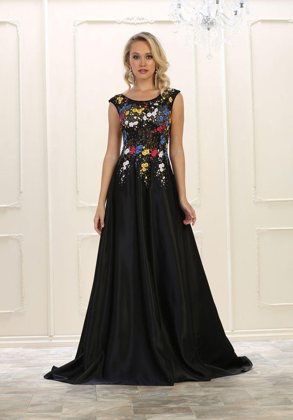 Prom Long Dress Formal Plus Size Evening Gown