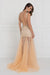 Prom Long Dress Lace Evening Gown - The Dress Outlet Elizabeth K