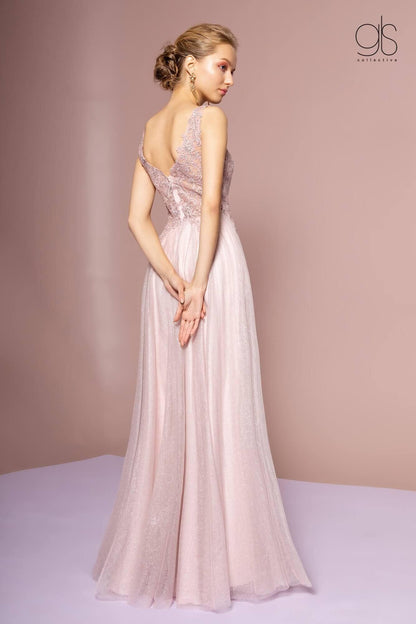 Prom Long Dress Sleeveless Formal Evening Gown - The Dress Outlet Elizabeth K