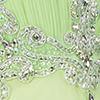 Prom Long Dress with Beaded Sheer Straps
