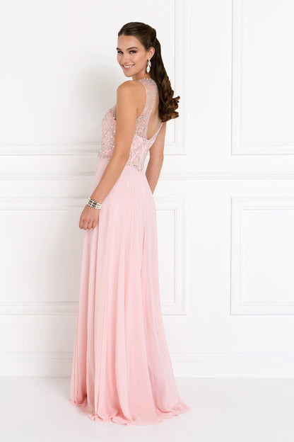 Prom Long Formal Chiffon Dress Evening Gown - The Dress Outlet Elizabeth K