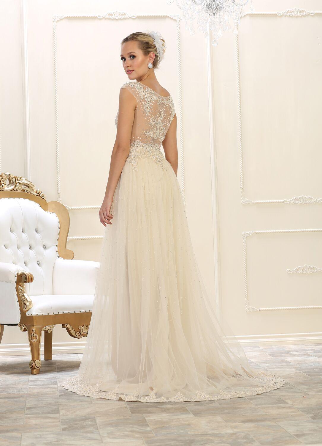 Prom Long Formal Dress Evening Party Plus Size Gown - The Dress Outlet May Queen