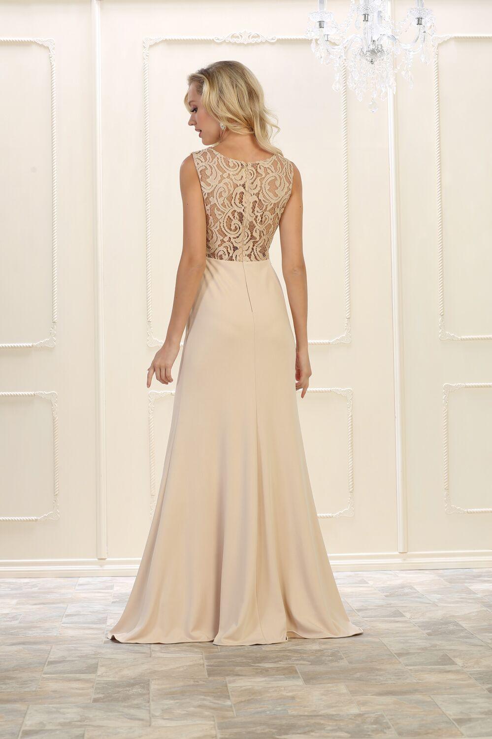 Prom Long Formal Plus Size Dress - The Dress Outlet May Queen