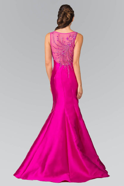 Prom Long Formal Sleeveless Mermaid Evening Dress - The Dress Outlet Elizabeth K
