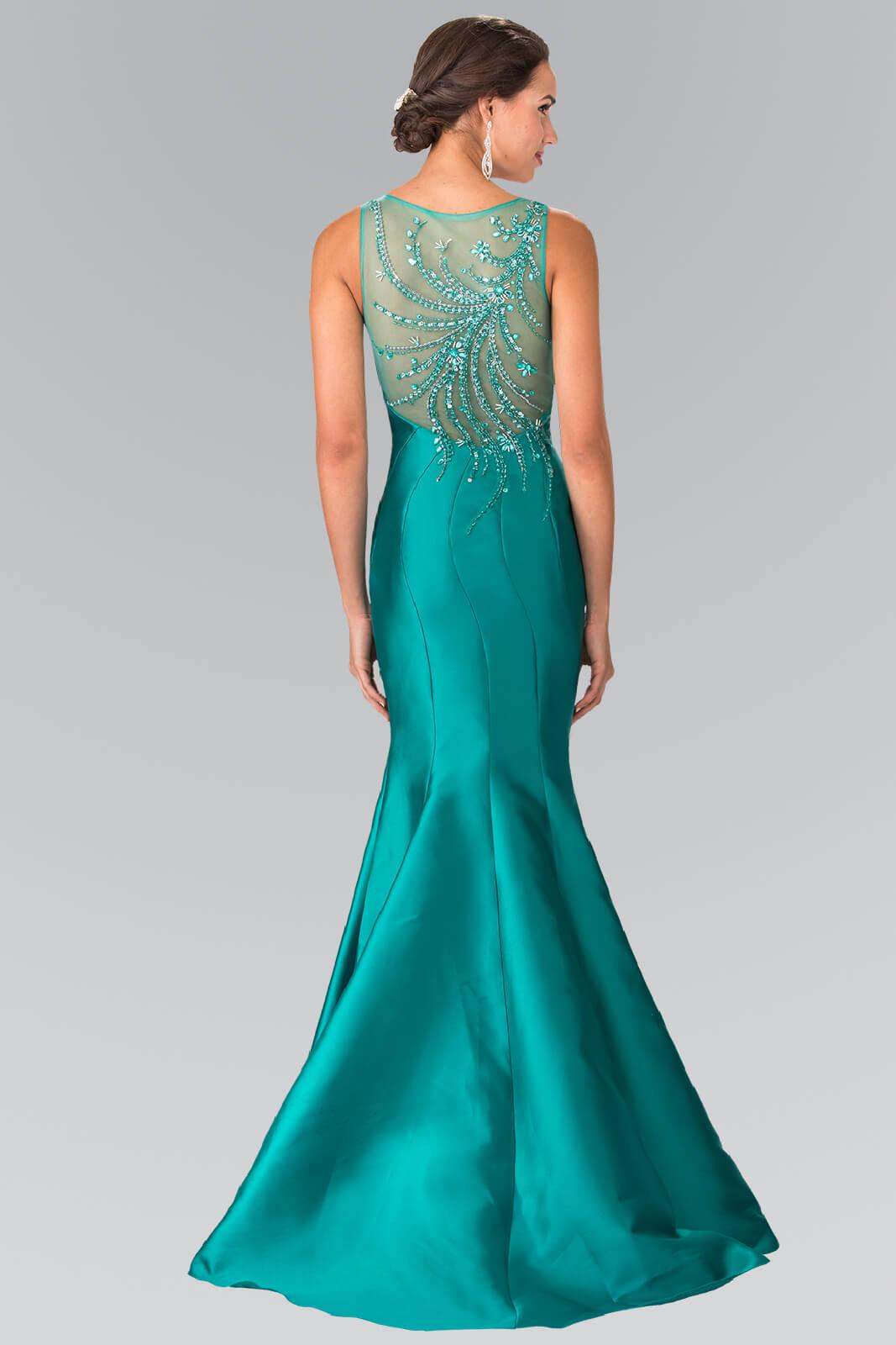 Prom Long Formal Sleeveless Mermaid Evening Dress - The Dress Outlet Elizabeth K