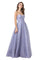 Prom Long Formal Strapless Glitter Evening Gown - The Dress Outlet
