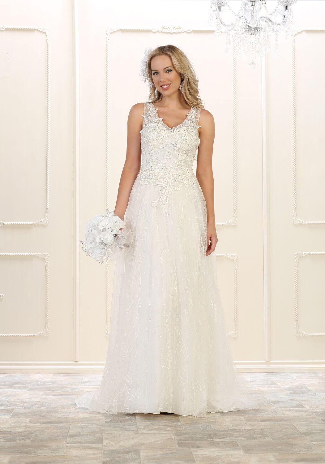 Prom Long Plus Size Formal Dress Evening Gown - The Dress Outlet May Queen