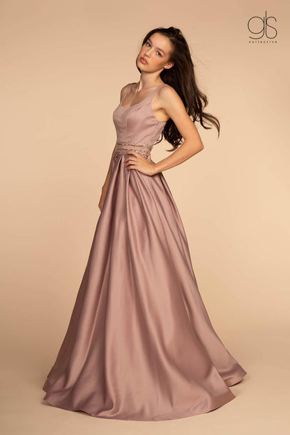 Prom Long Sleeveless Formal Evening Dress - The Dress Outlet Elizabeth K