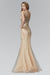 Prom Long Sleeveless Formal Trumpet Gown - The Dress Outlet Elizabeth K