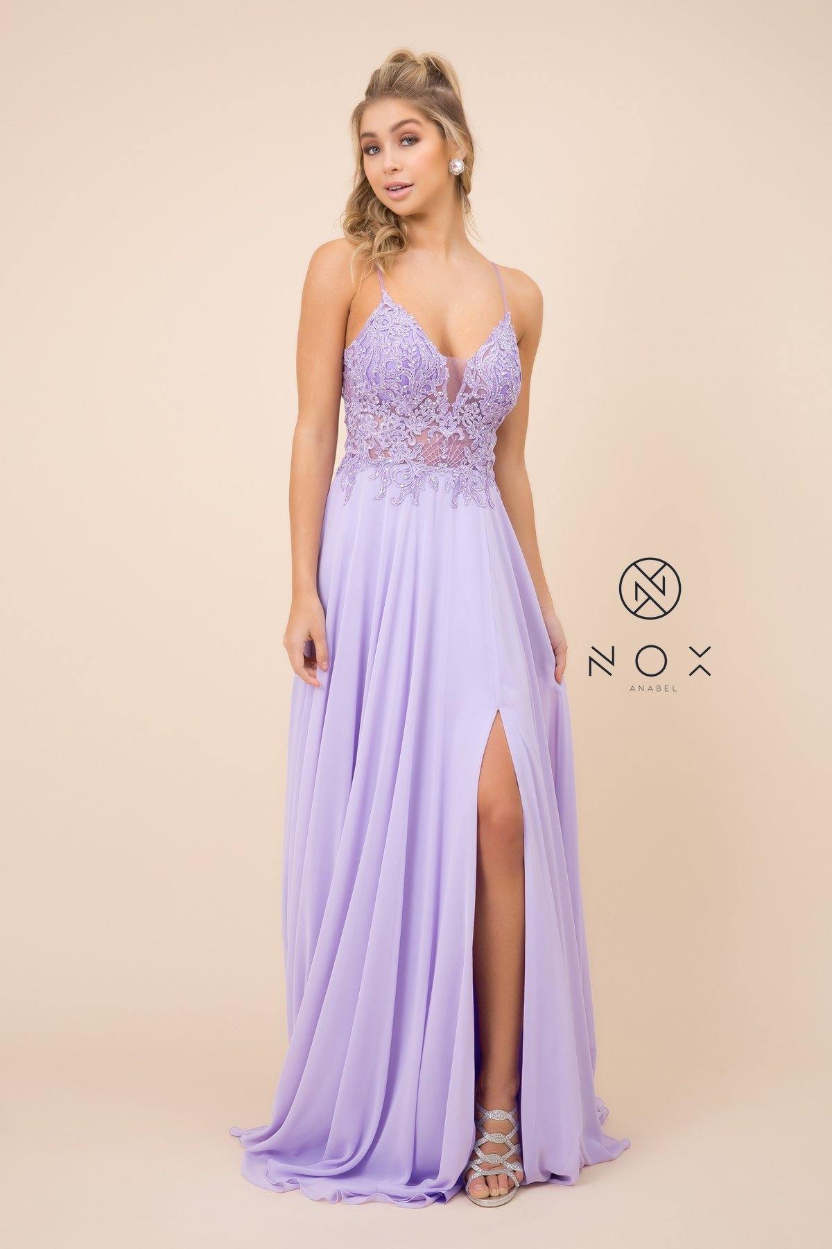 Prom Long Spaghetti Strap Formal Dress