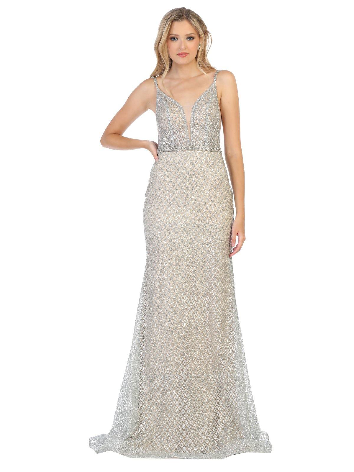 Prom Plus Size Evening Long Dress Formal - The Dress Outlet May Queen