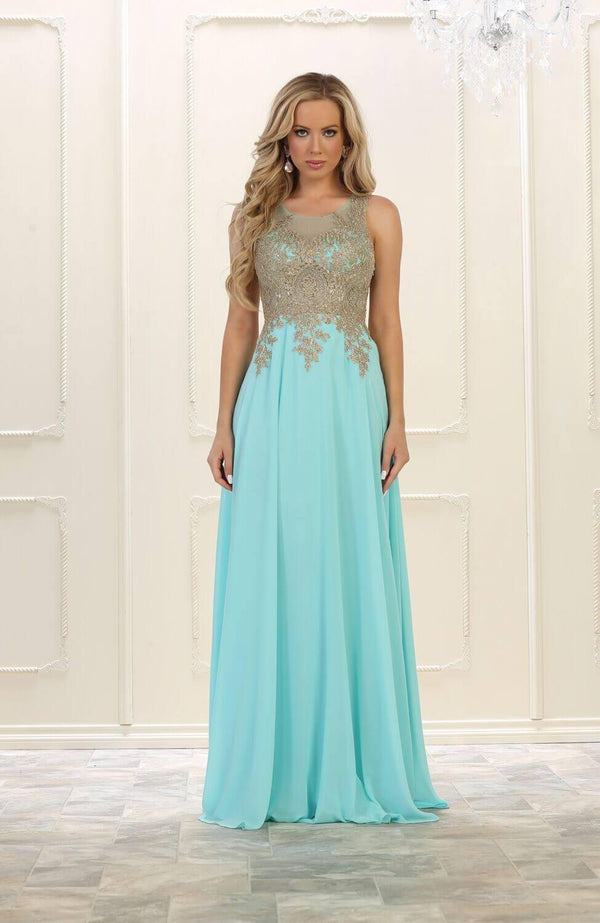 Prom Plus Size Formal Evening Long Dress