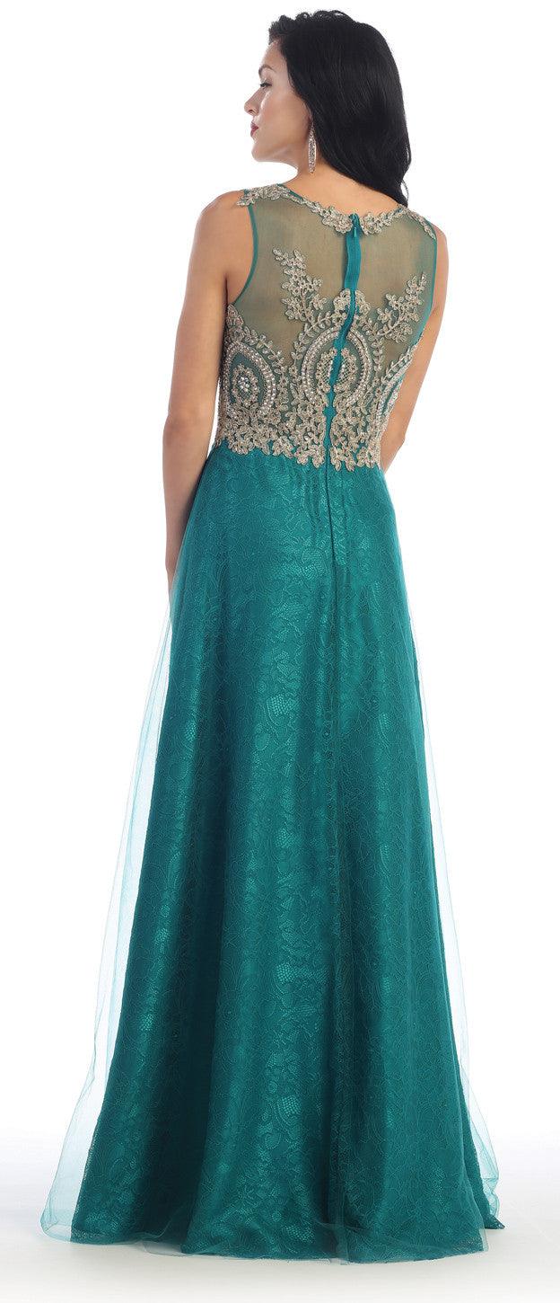 Prom Plus Size Long Dress Formal Evening Gown - The Dress Outlet May Queen