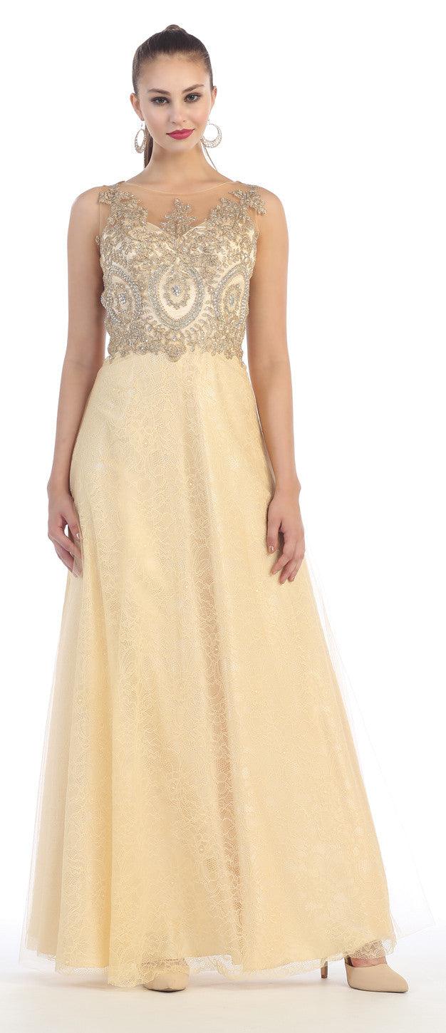 Prom Plus Size Long Dress Formal Evening Gown - The Dress Outlet May Queen