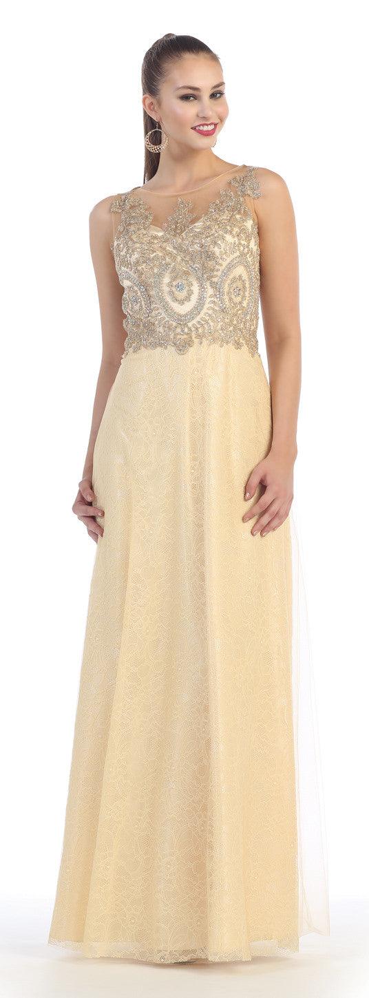 Prom Plus Size Long Dress Formal Evening Gown - The Dress Outlet May Queen