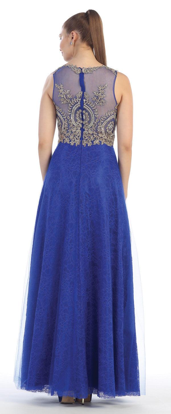Prom Plus Size Long Dress Formal Evening Gown - The Dress Outlet May Queen