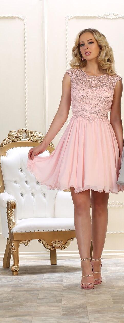 Prom Plus Size Short Cocktail Dress Homecoming - The Dress Outlet May Queen