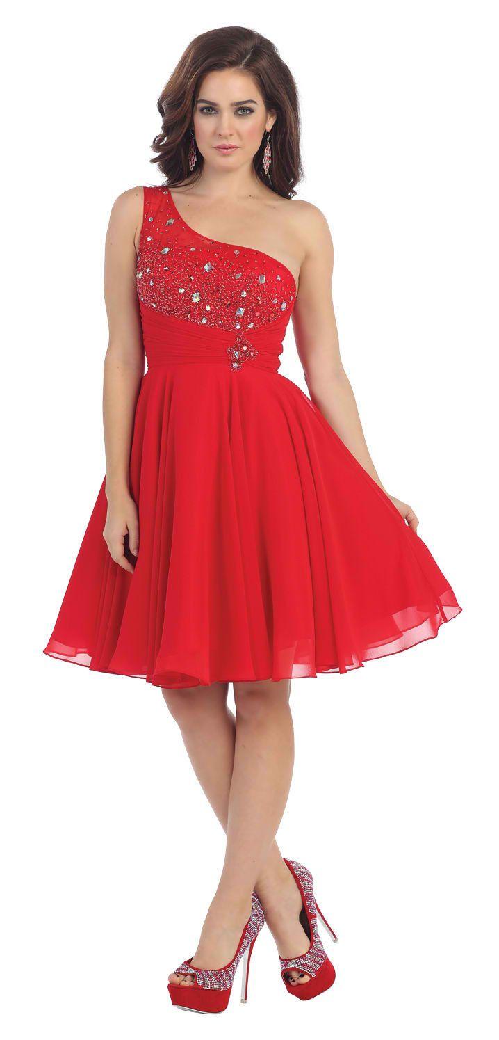 Prom Short Cocktail Party Homecoming Dress - The Dress Outlet May Queen