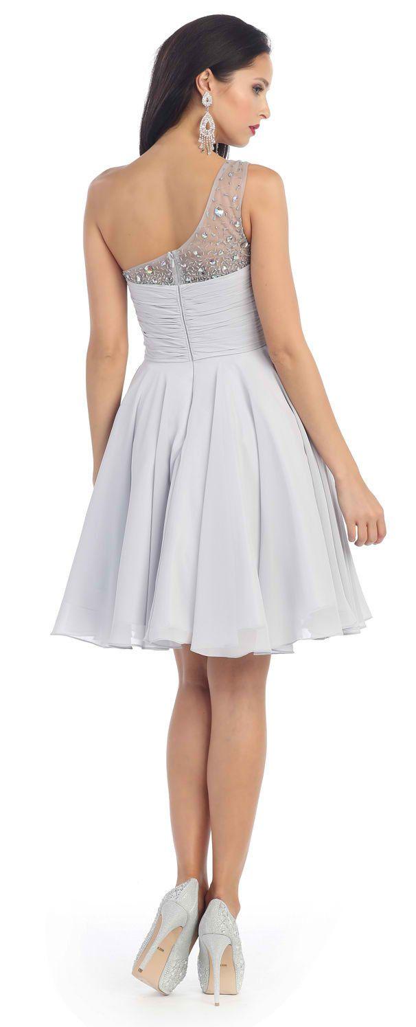 Prom Short Cocktail Party Homecoming Dress - The Dress Outlet May Queen