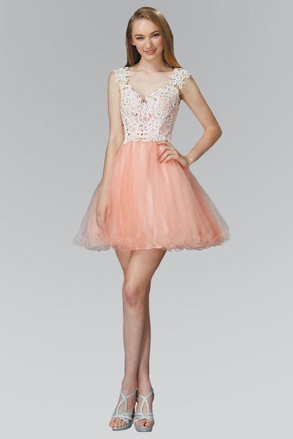Prom Short Dress Formal Homecoming - The Dress Outlet Elizabeth K