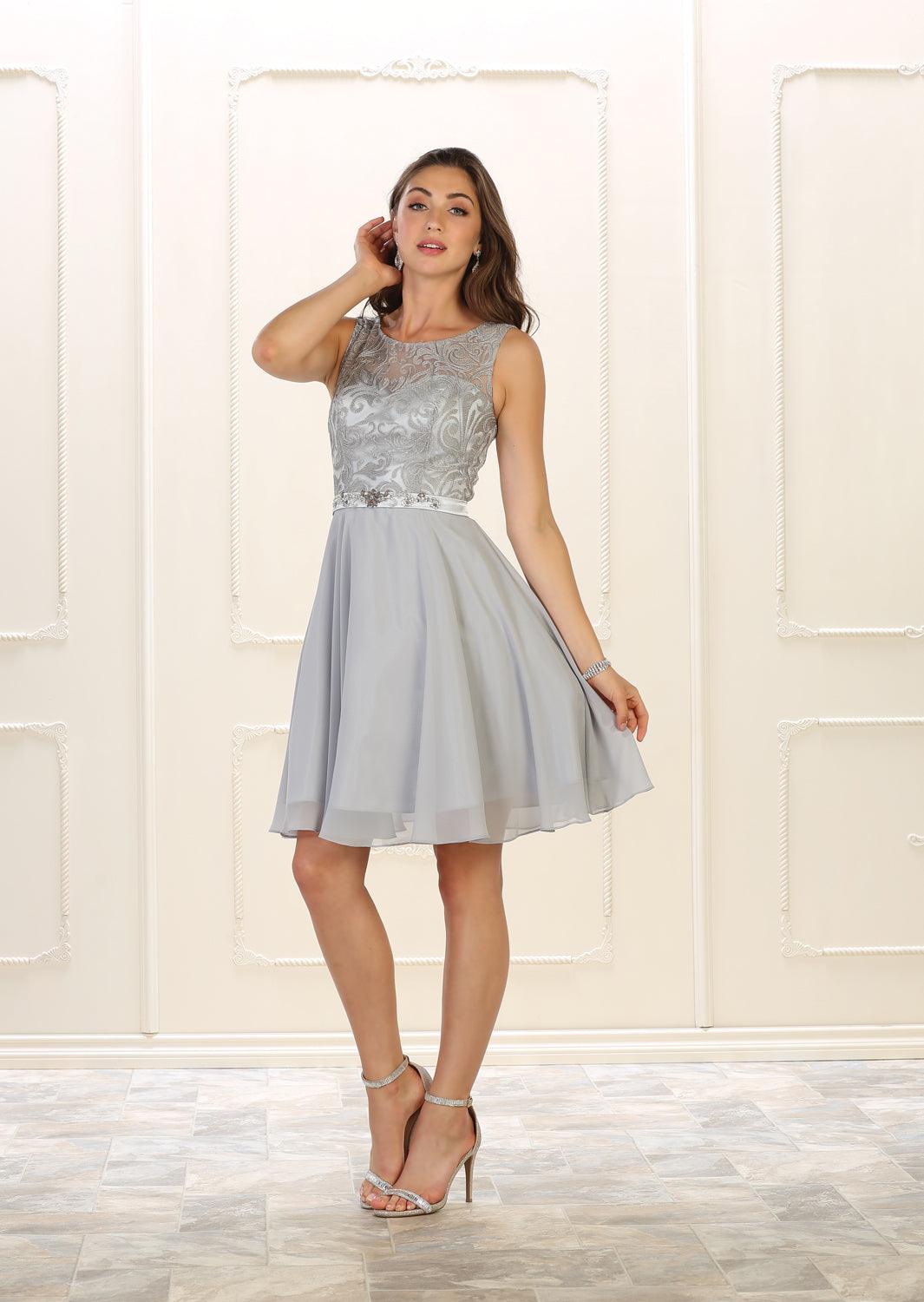 Prom Short Dress Formal Homecoming - The Dress Outlet May Queen