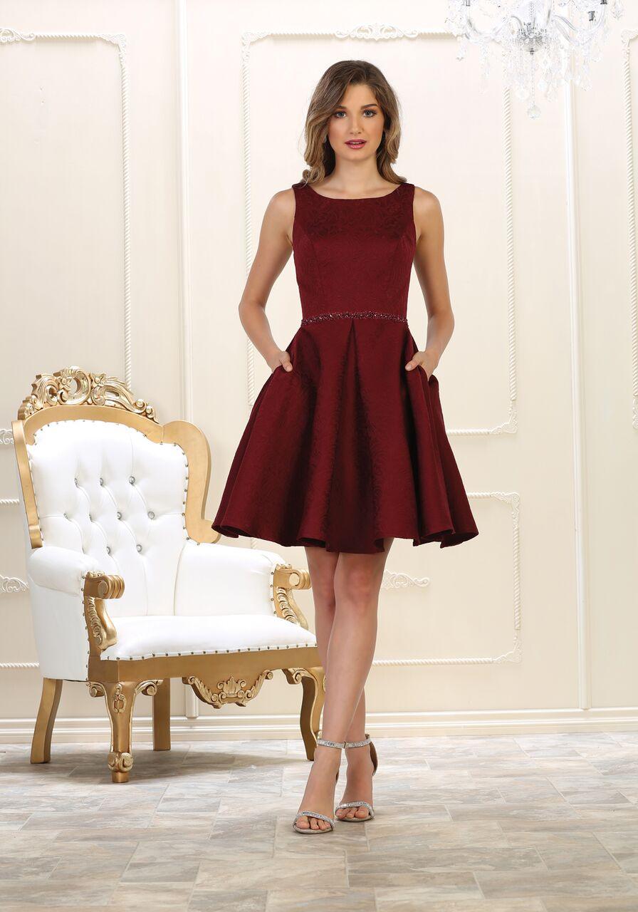 Prom Short Dress Homecoming Cocktail - The Dress Outlet May Queen