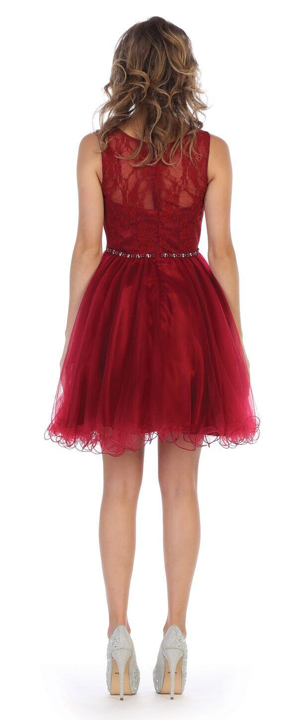 Prom Short Dress Plus Size Homecoming - The Dress Outlet May Queen