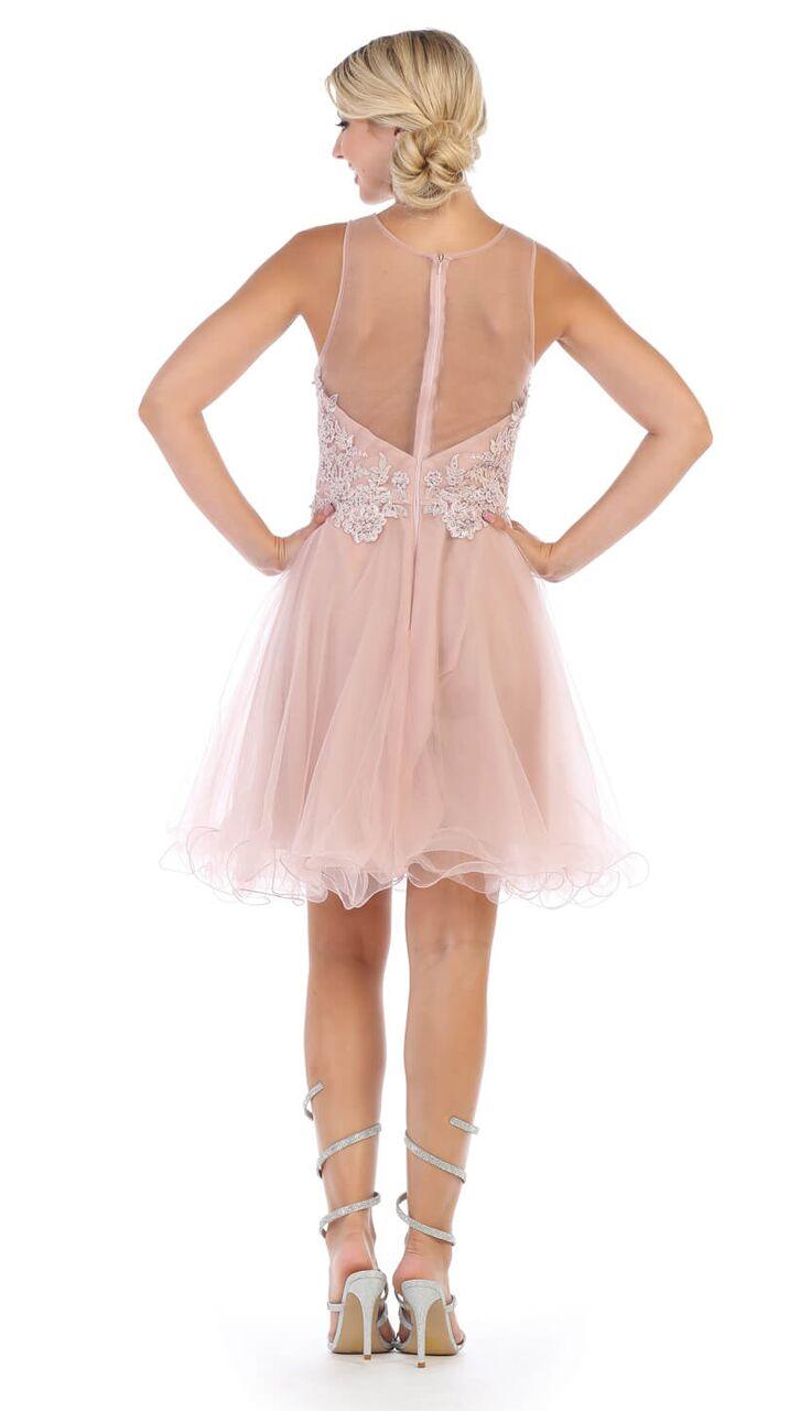 Prom Short Homecoming Winter Formal Dress - The Dress Outlet May Queen