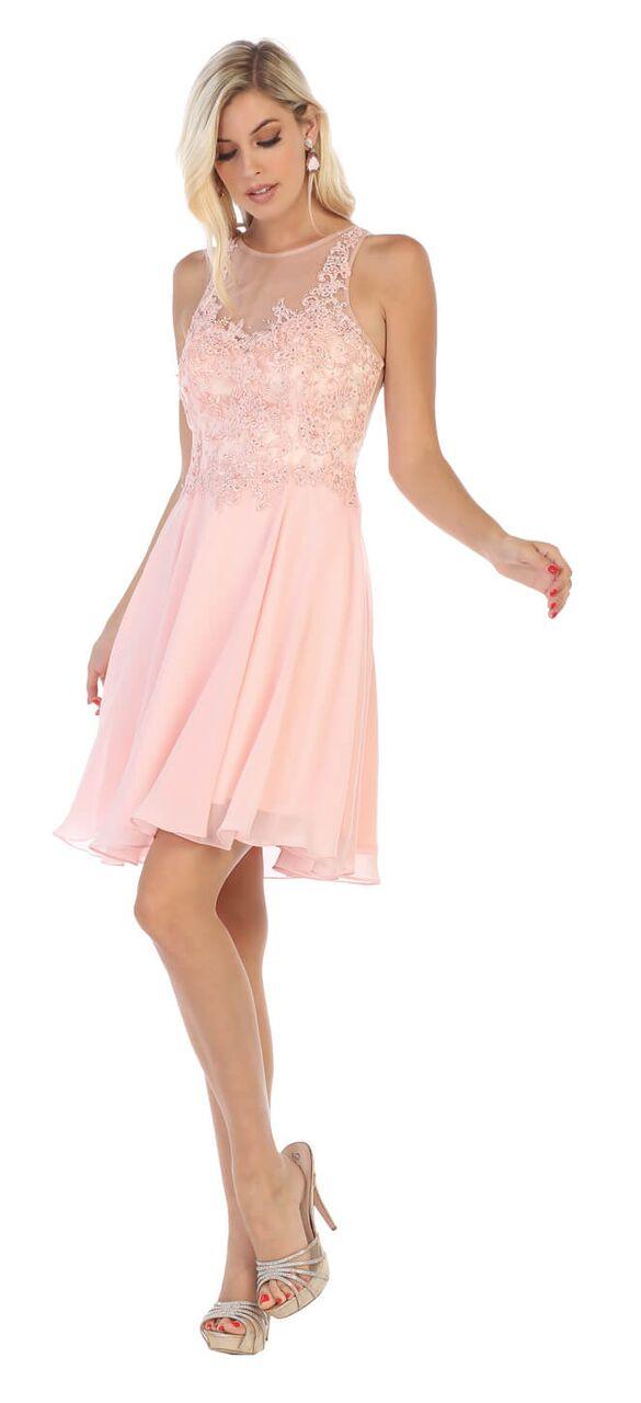 Prom Short Homecoming Winter Formal Dress - The Dress Outlet May Queen