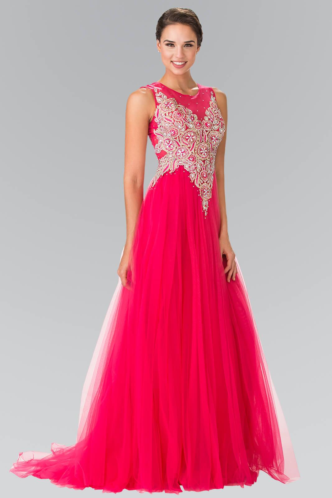Prom Sleeveless Dress Formal Gown - The Dress Outlet Elizabeth K