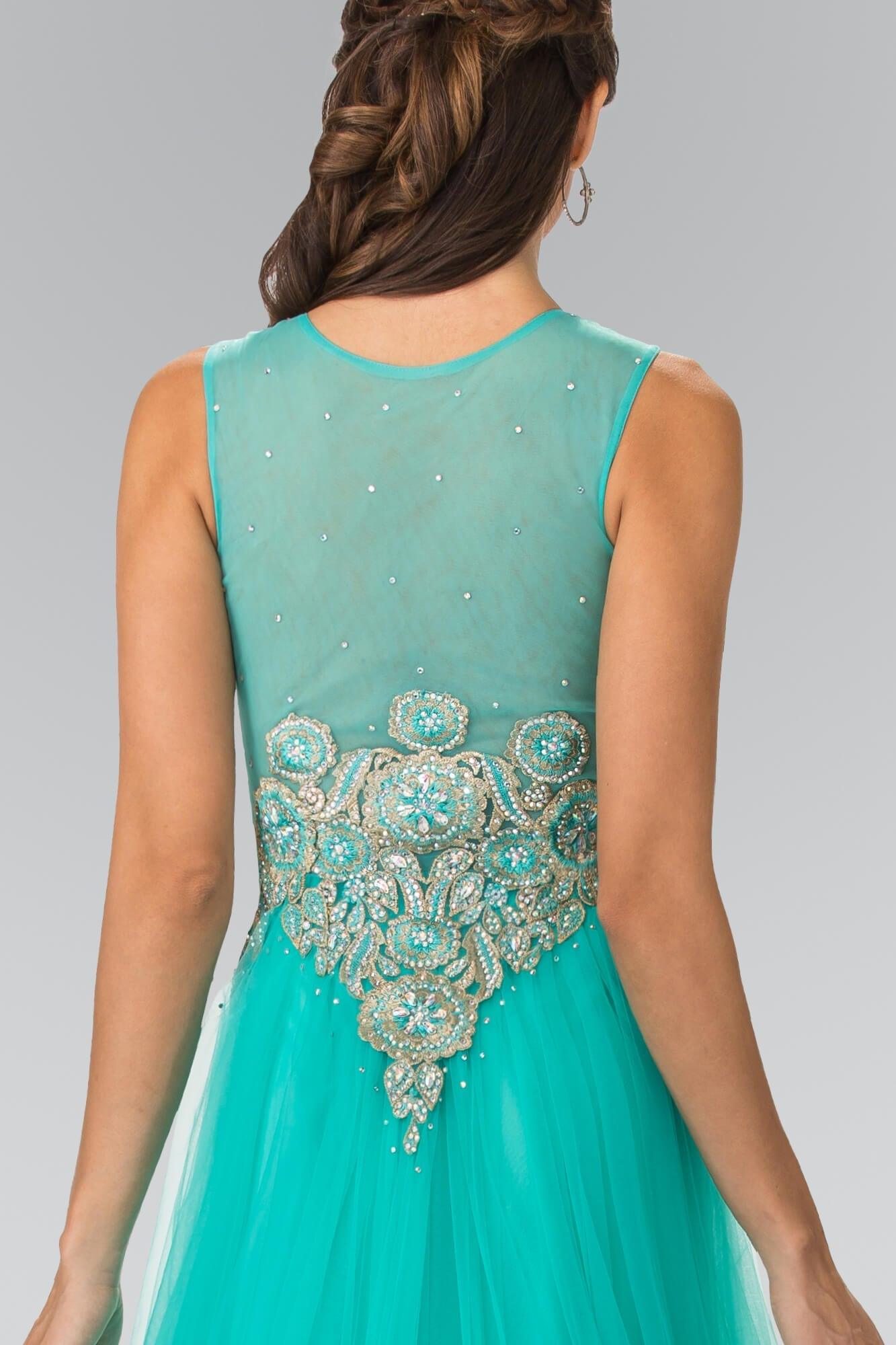 Prom Sleeveless Dress Formal Gown - The Dress Outlet Elizabeth K