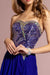 Prom Strapless Chiffon Long Dress Evening Gown - The Dress Outlet Elizabeth K