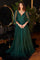 LaDivine CD0182 Long Sleeve Mother of the Bride Long Tulle Dress