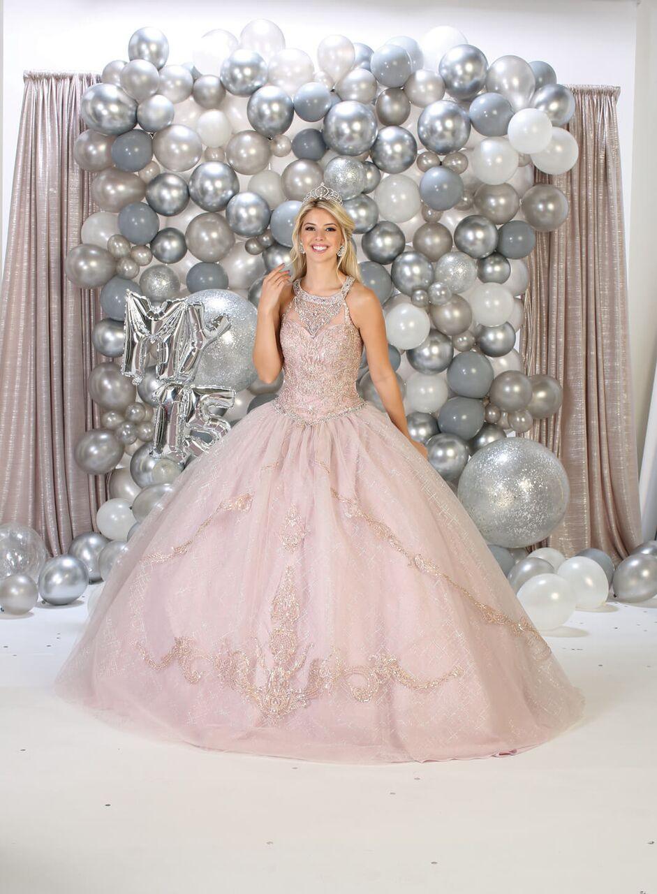 Quinceanera Ball Gown Sweet 16 Dress - The Dress Outlet May Queen