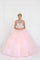 Quinceanera Cut-Out Back Ball Gown Dress with Bolero - The Dress Outlet Elizabeth K