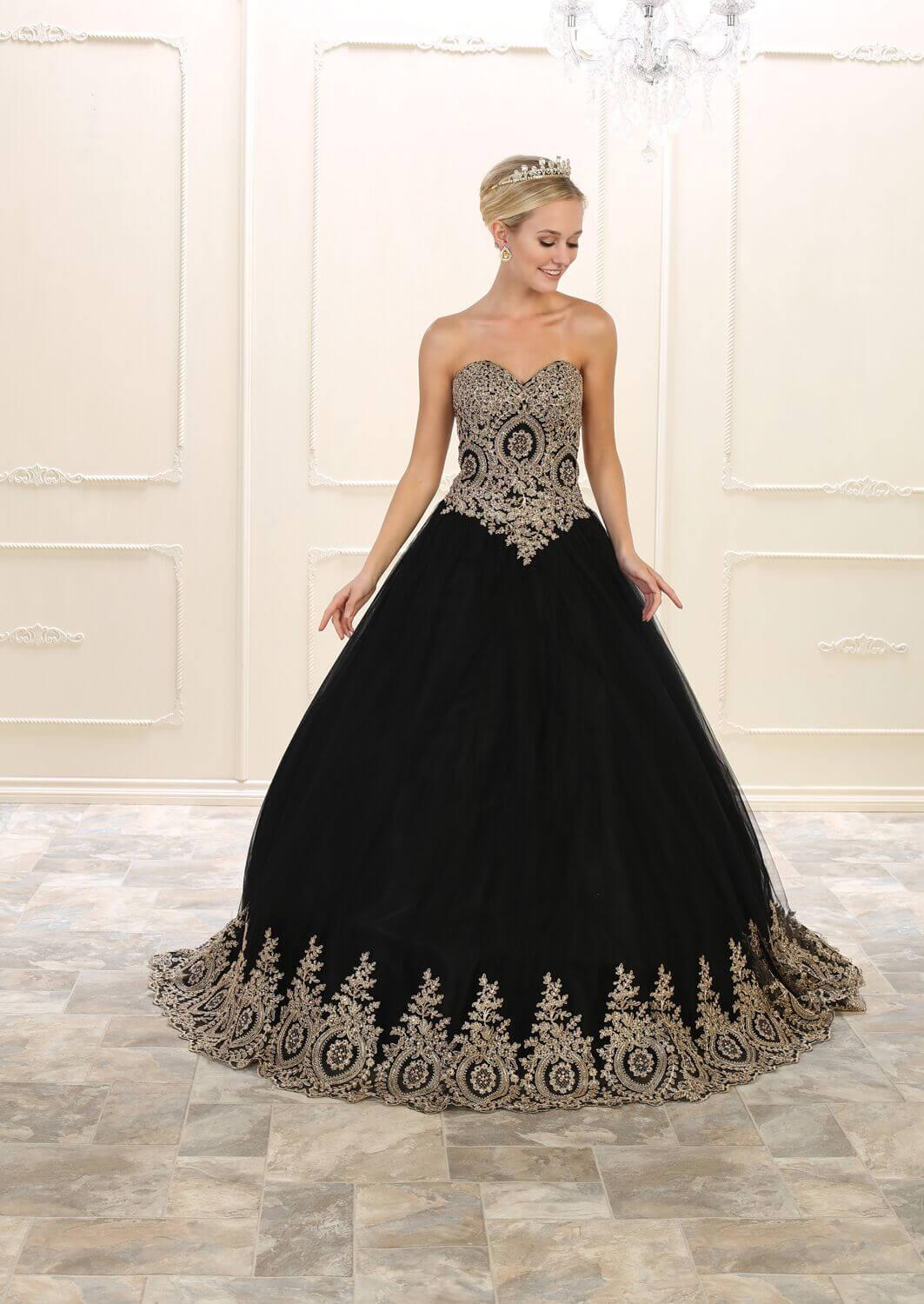 Quinceanera Quinceanera Dresses Formal Prom Ball Gown - The Dress Outlet May Queen
