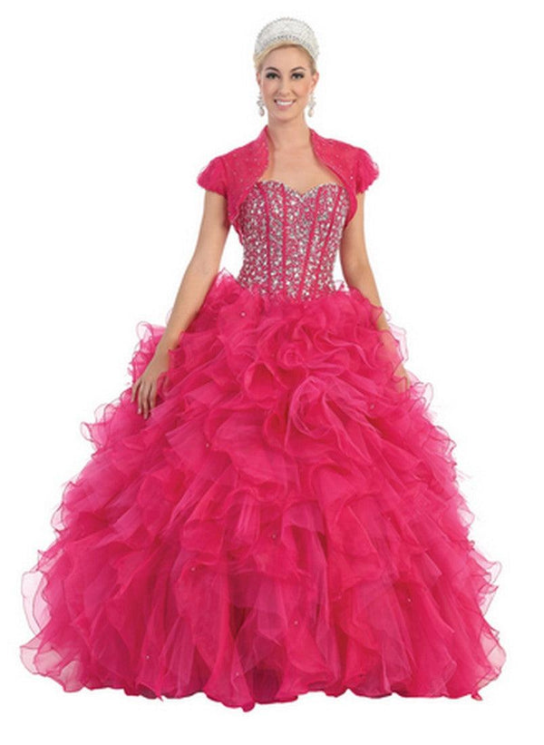 Quinceanera Quinceanera Long Ballgown Formal Prom Dresses