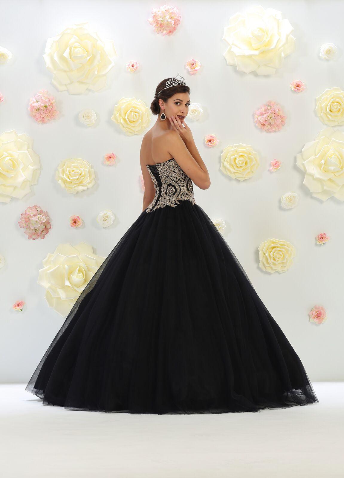 Quinceanera Quinceanera Long Prom Dress Ball Gown Formal - The Dress Outlet May Queen