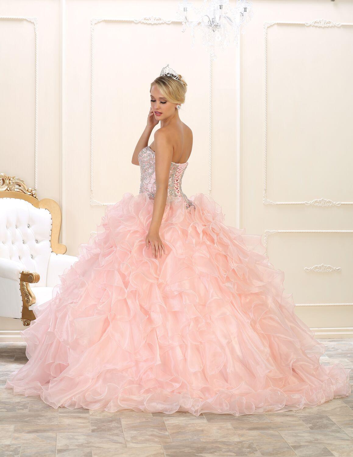 Quinceanera Quinceanera Sweet 16 Long Ball Gown - The Dress Outlet May Queen