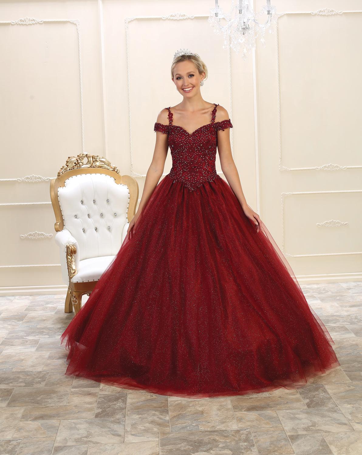 Quinceanera Sweet 16 Long Dress Quinceanera - The Dress Outlet May Queen