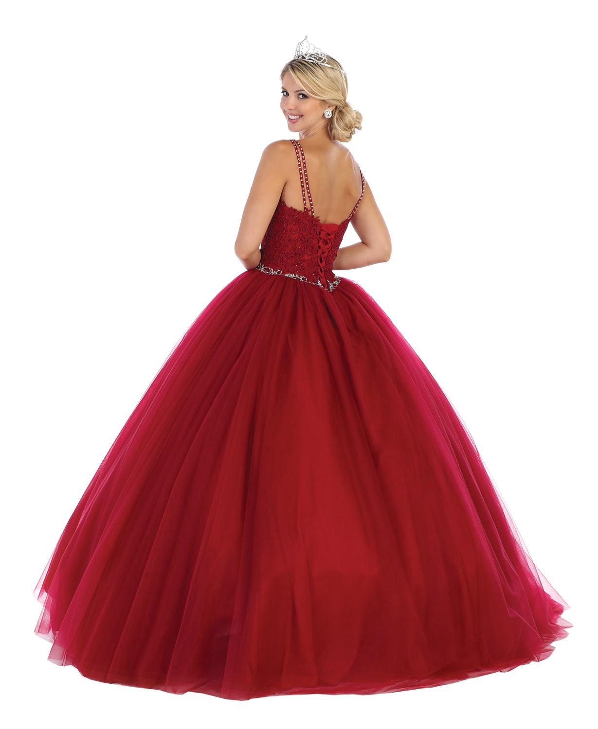 Quinceanera Sweet 16 Quinceanera Ball Gown - The Dress Outlet May Queen