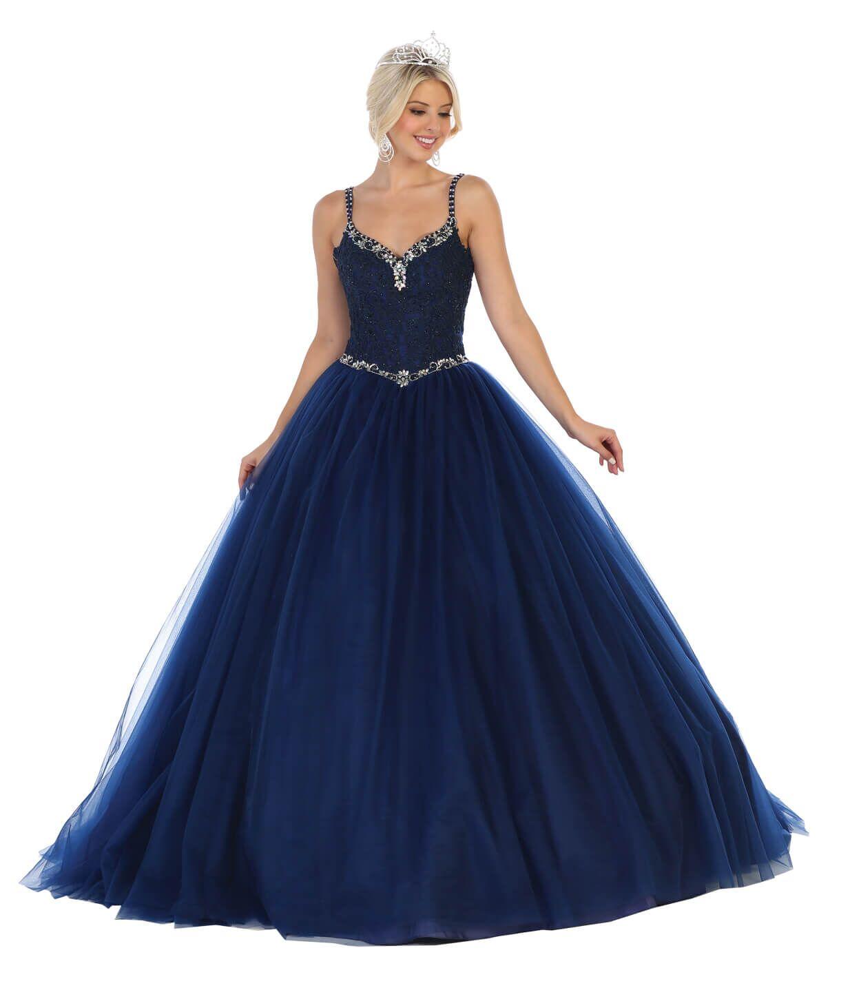 Quinceanera Sweet 16 Quinceanera Ball Gown - The Dress Outlet May Queen