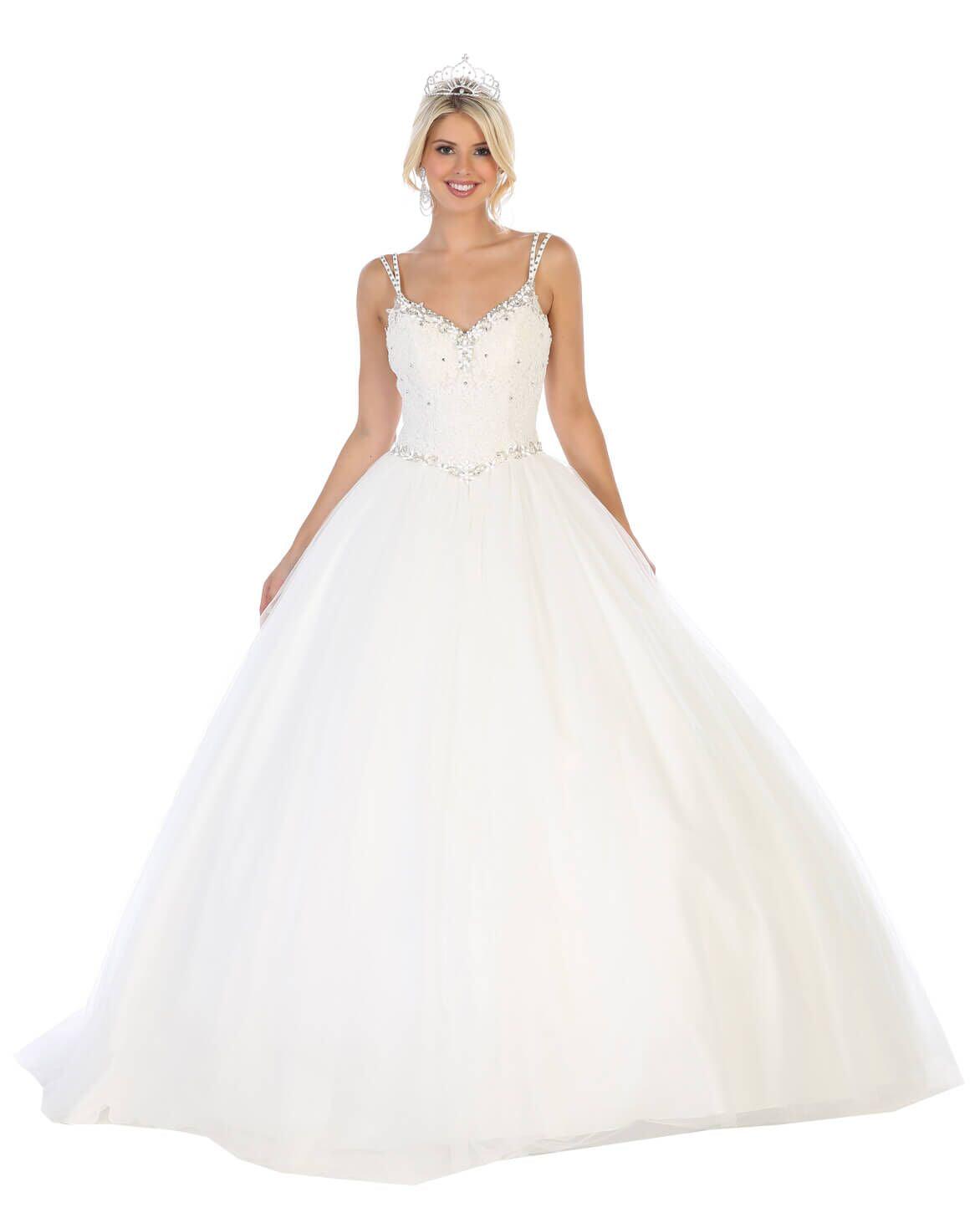 Quinceanera Sweet 16 Quinceanera Ball Gown - The Dress Outlet May Queen