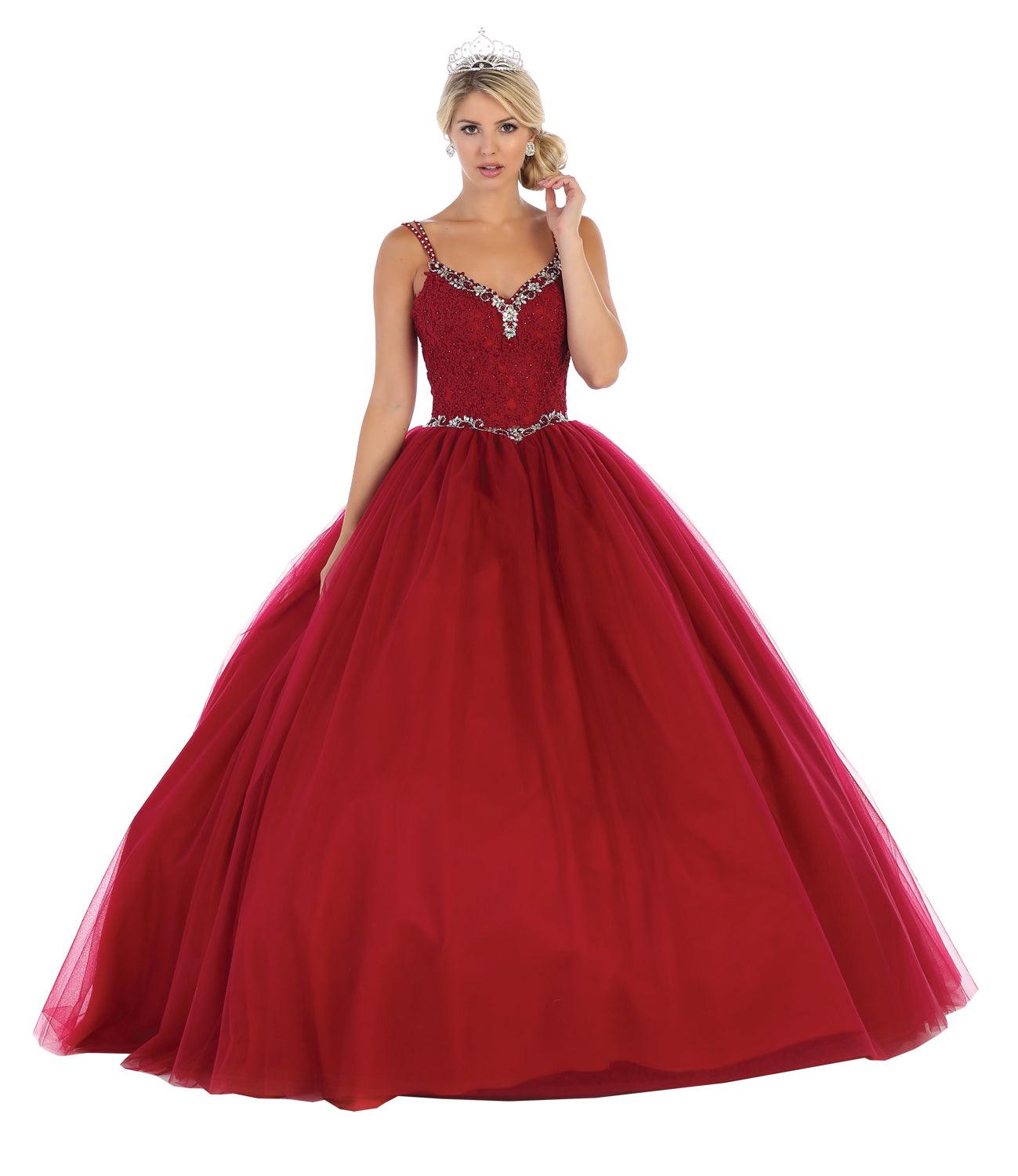 Quinceanera Sweet 16 Quinceanera Ball Gown - The Dress Outlet May Queen