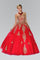 Quinceanera Sweetheart Ball Gown with Embroidery and Beads - The Dress Outlet Elizabeth K