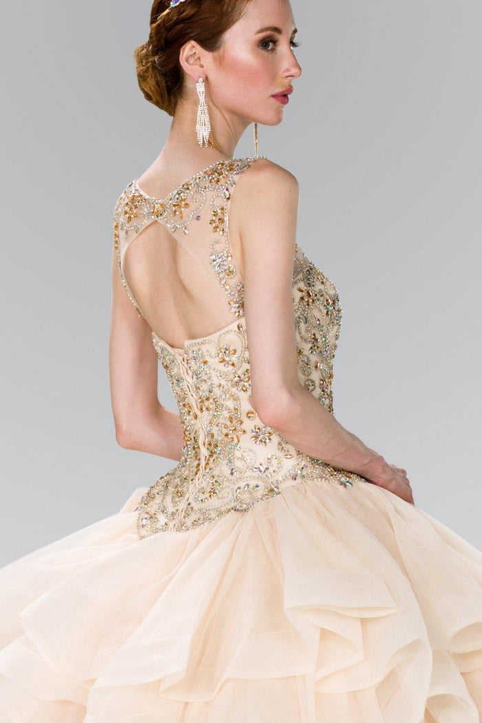 Quinceanera Sweethearted Ball Gown with Bolero - The Dress Outlet Elizabeth K